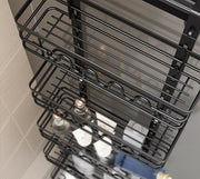 4 Tier Adjustable Baskets Over Door Pantry Organiser for Home Kitchen V178-36126