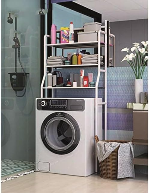 CARLA HOME 3-Tier Over Washing Machine Storage Rack for Laundry Room or Kitchen V178-36144