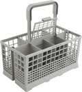 CARLA HOME 8 Slot Universal Dishwasher Cutlery Basket with Handle and Lid which Fits Most Brands (240mm X V178-36174
