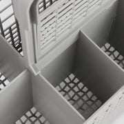 CARLA HOME 8 Slot Universal Dishwasher Cutlery Basket with Handle and Lid which Fits Most Brands (240mm X V178-36174