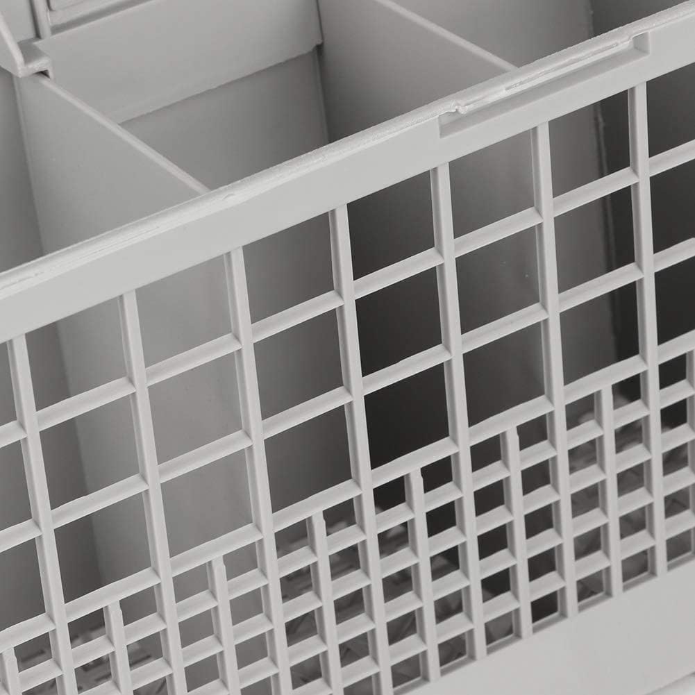 CARLA HOME 8 Slot Universal Dishwasher Cutlery Basket with Handle and Lid which Fits Most Brands (240mm X V178-36174