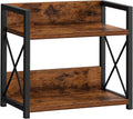 CARLA HOME 2-Tier Countertop Shelf Organizer Rustic Wood Kitchen Spice Rack for Storage, Condiments & Cabinet V178-36177