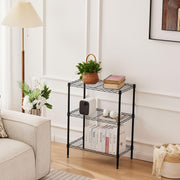 CARLA HOME 3-Tier Adjustable Metal Storage Shelves Wire Rack Organizer for Kitchen, Pantry, Bathroom or V178-36202