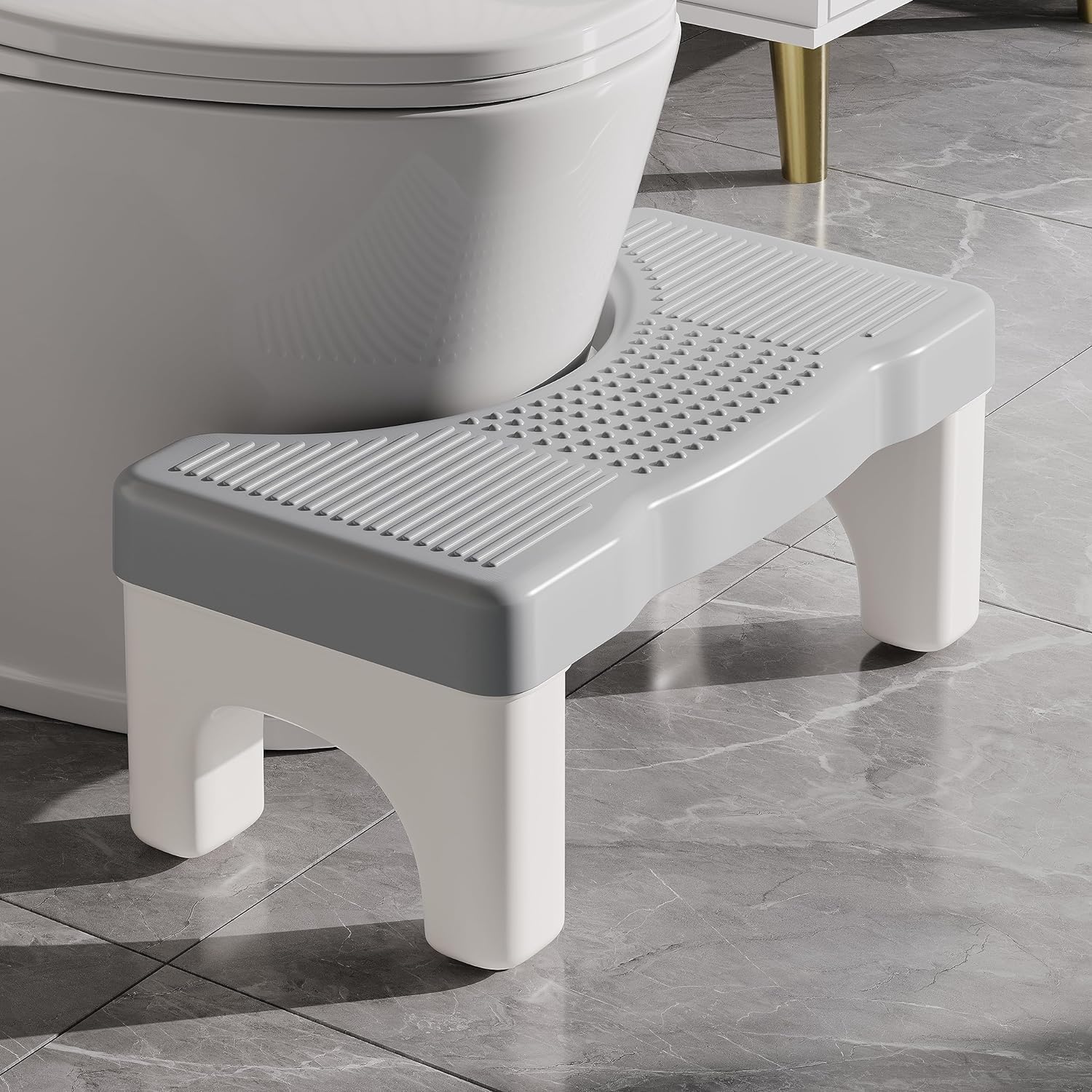 CARLA HOME Toilet Poop Stool Squat Adult for Easy Pooping for Bathroom Adults and Kids V178-36214