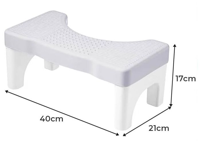CARLA HOME Toilet Poop Stool Squat Adult for Easy Pooping for Bathroom Adults and Kids V178-36214