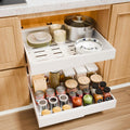 CARLA HOME 2 Pack Pull Out Cabinet Organizer Expandable for Cabinets with Adjustable Slide Out Shelves and V178-36221
