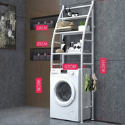 CARLA HOME 3-Tier Over Washing Machine Storage Rack for Laundry Room Space Saving, Towels, Detergent & V178-36231