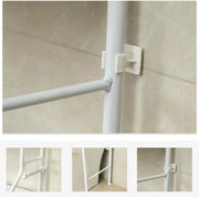 CARLA HOME 3-Tier Over Washing Machine Storage Rack for Laundry Room Space Saving, Towels, Detergent & V178-36231