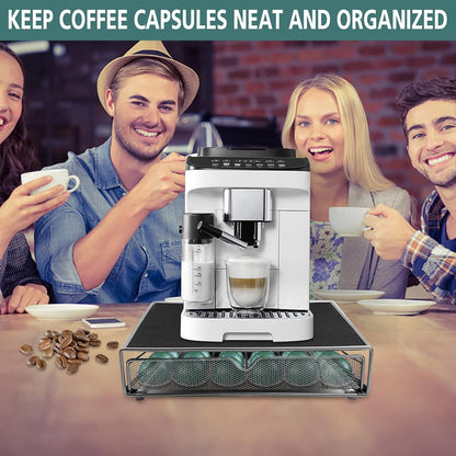CARLA HOME K-Cup Coffee Pod Drawer for 36 Coffee Pods Storage for Home Kitchen Counter Organizer V178-36262