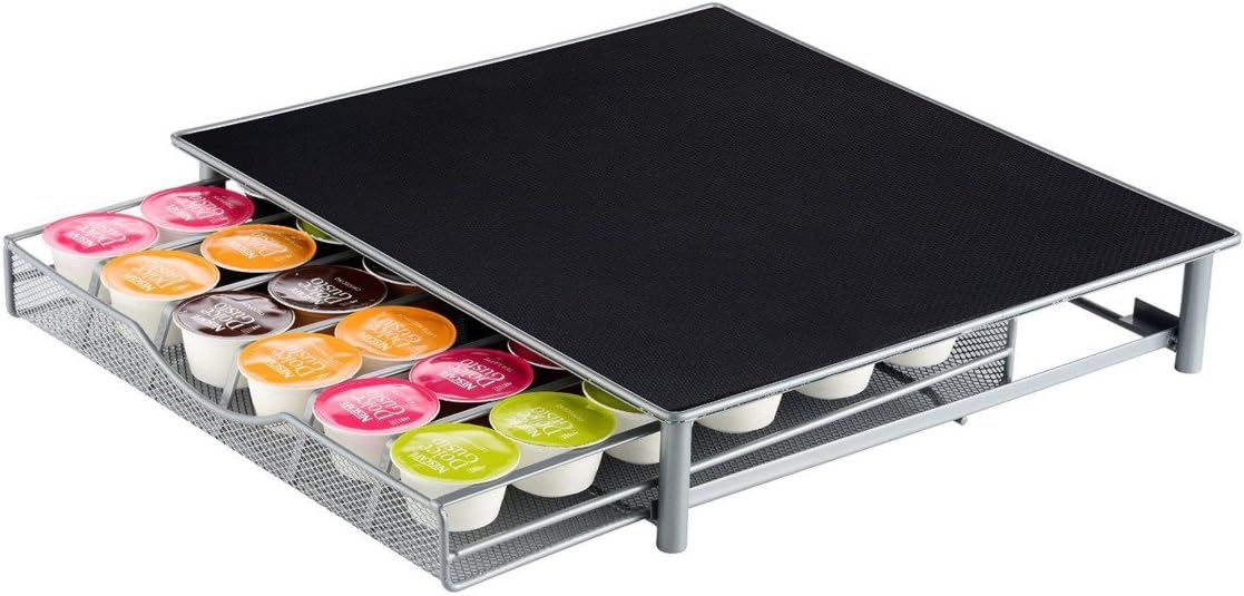 CARLA HOME K-Cup Coffee Pod Drawer for 36 Coffee Pods Storage for Home Kitchen Counter Organizer V178-36262