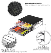 CARLA HOME K-Cup Coffee Pod Drawer for 72 Coffee Pods Storage for Home Kitchen Counter Organizer V178-36263