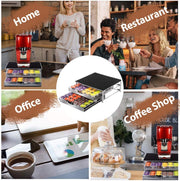CARLA HOME K-Cup Coffee Pod Drawer for 72 Coffee Pods Storage for Home Kitchen Counter Organizer V178-36263