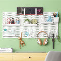 CARLA HOME Pegboard Wall Organizer Kit with 3 Modular Panels & 17 Accessories for Office, Gaming & Craft V178-36273