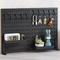CARLA HOME 2 Pack Desk Pegboard Organizer Kit with Hooks, Tray & Mount Ideal for Office, Gaming Setup & Home V178-36280