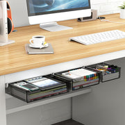 CARLA HOME 3-Pack Under Desk Storage Drawers Hidden Pull-Out Organizer for Office & Home V178-36282