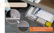 CARLA HOME 3-Pack Under Desk Storage Drawers Hidden Pull-Out Organizer for Office & Home V178-36282