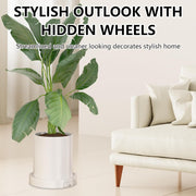 CARLA HOME Rolling Plant Stand with 360 degrees Wheels for Indoor Pots (26 cm) V178-36285