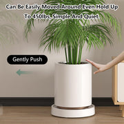 CARLA HOME Rolling Plant Stand with 360 degrees Wheels for Indoor Pots (26 cm) V178-36285