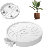 CARLA HOME 2-Pack Rolling Plant Stand with 360 degrees Wheels for Indoor Pots (26 cm) V178-36286