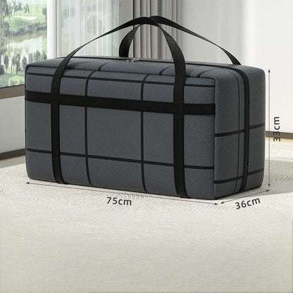 CARLA HOME 2-Pack 180L Extra Large Moving Storage Bags with Handles & Duty Zippered for Clothes, Travel, V178-36297