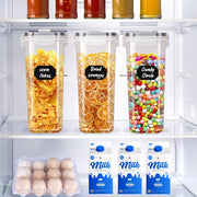 CARLA HOME Airtight Cereal Storage Containers BPA-Free Food Dispensers with Pouring Lids for Pantry & Kitchen V178-36305
