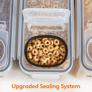 CARLA HOME Airtight Cereal Storage Containers BPA-Free Food Dispensers with Pouring Lids for Pantry & Kitchen V178-36305