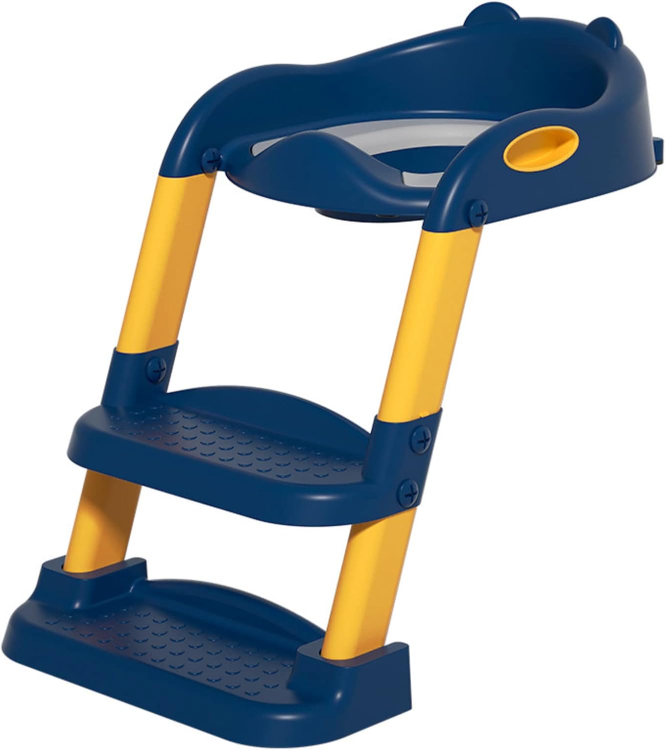 CARLA HOME Potty Training Seat with Step Stool Ladder with Anti-Slip Design, Soft Cushion & Foldable V178-36306