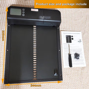 CARLA HOME Automatic Chicken Coop Door with Timer & LCD Screen, Anti-Pinch Safety, Easy Battery Operation & V178-36311