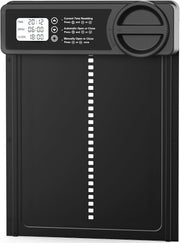 CARLA HOME Automatic Chicken Coop Door Opener with Timer Control, Anti-Pinch Protection, LCD Display & V178-36314