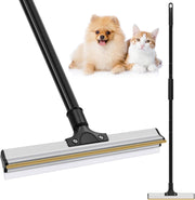 CARLA HOME Pet Hair Remover Broom with Long Handle, Reusable Fur & Lint Remover for Dog & Cat Hair V178-36316