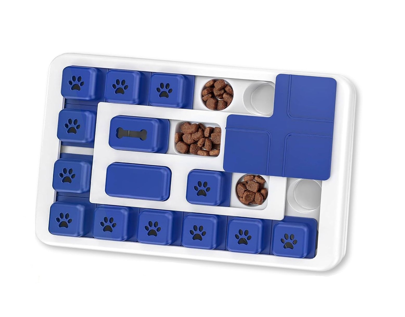 CARLA HOME Interactive Dog Puzzle Toy Slow Feeder Treat Dispenser for Dogs & Cats V178-36319