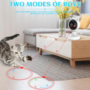 CARLA HOME Interactive Laser Toy for Cats with Adjustable Angle, USB Rechargeable & 2 Speed Modes V178-36320