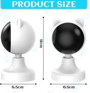 CARLA HOME Interactive Laser Toy for Cats with Adjustable Angle, USB Rechargeable & 2 Speed Modes V178-36320