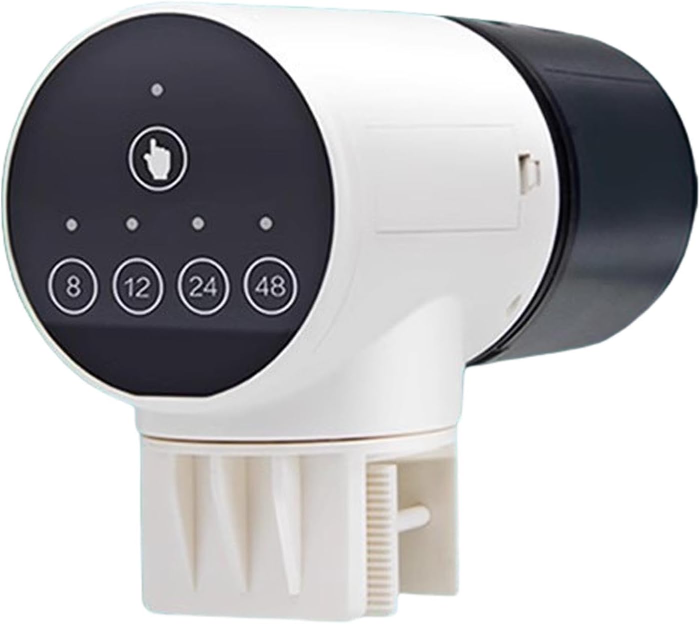 CARLA HOME Automatic Fish Feeder with Timer, Moistureproof Dispenser & Rechargeable Feeding for Aquarium or V178-36321