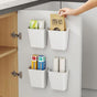 CARLA HOME 4-Pack Self-Adhesive Wall Storage Box for Cabinet Doors, Kitchen, Bathroom & Office V178-36322