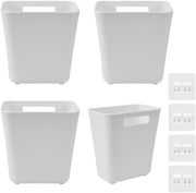 CARLA HOME 4-Pack Self-Adhesive Wall Storage Box for Cabinet Doors, Kitchen, Bathroom & Office V178-36322