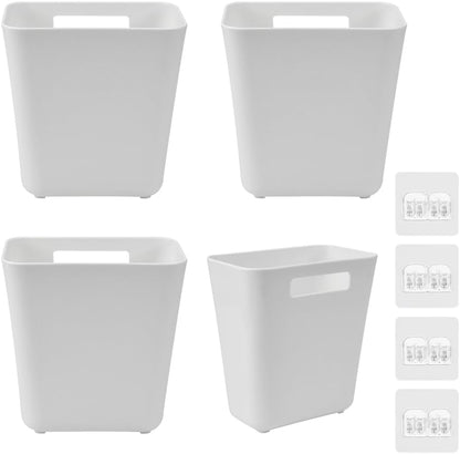 CARLA HOME 4-Pack Self-Adhesive Wall Storage Box for Cabinet Doors, Kitchen, Bathroom & Office V178-36322