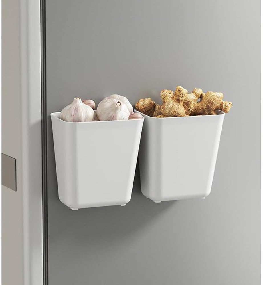 CARLA HOME 4-Pack Self-Adhesive Wall Storage Box for Cabinet Doors, Kitchen, Bathroom & Office V178-36322