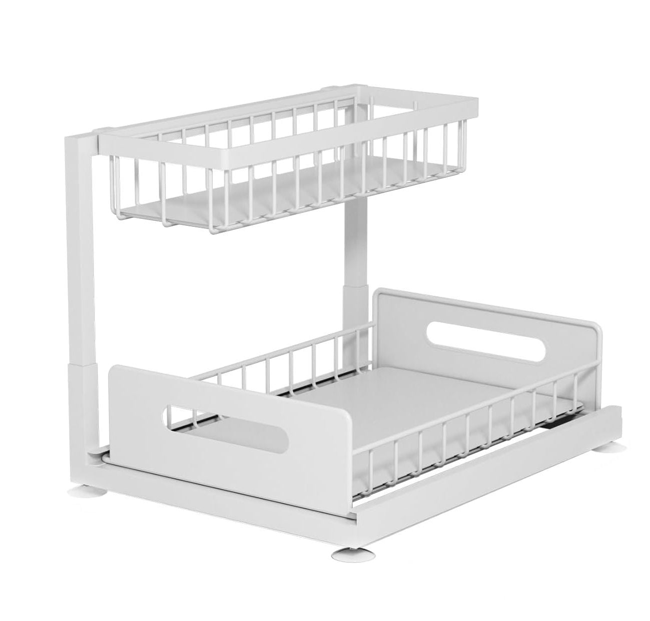 CARLA HOME 2 pack Under Sink Organiser with Sliding Drawers & 2 tier for Kitchen & Bathroom V178-36342