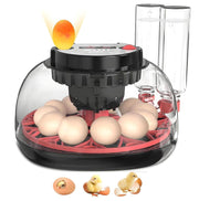 CARLA HOME 12 Egg Incubator with Automatic Turning, LED Display, Humidity & Temperature Control, Auto Water V178-36343