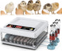 CARLA HOME 70 Egg Incubator with Automatic Turning, LED Display, Humidity & Temperature Control, Auto Water V178-36355