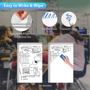 CARLA HOME Whiteboard Easel Portable Magnetic Dry Erase Board with Adjustable Tripod Stand & Height V178-36372