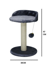 CARLA HOME Cat Tree Tower for Indoor Cats with Plush Perch, Sisal Scratching Post & Hanging Ball Toy for V178-36393
