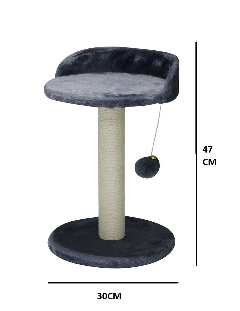 CARLA HOME Cat Tree Tower for Indoor Cats with Plush Perch, Sisal Scratching Post & Hanging Ball Toy for V178-36393