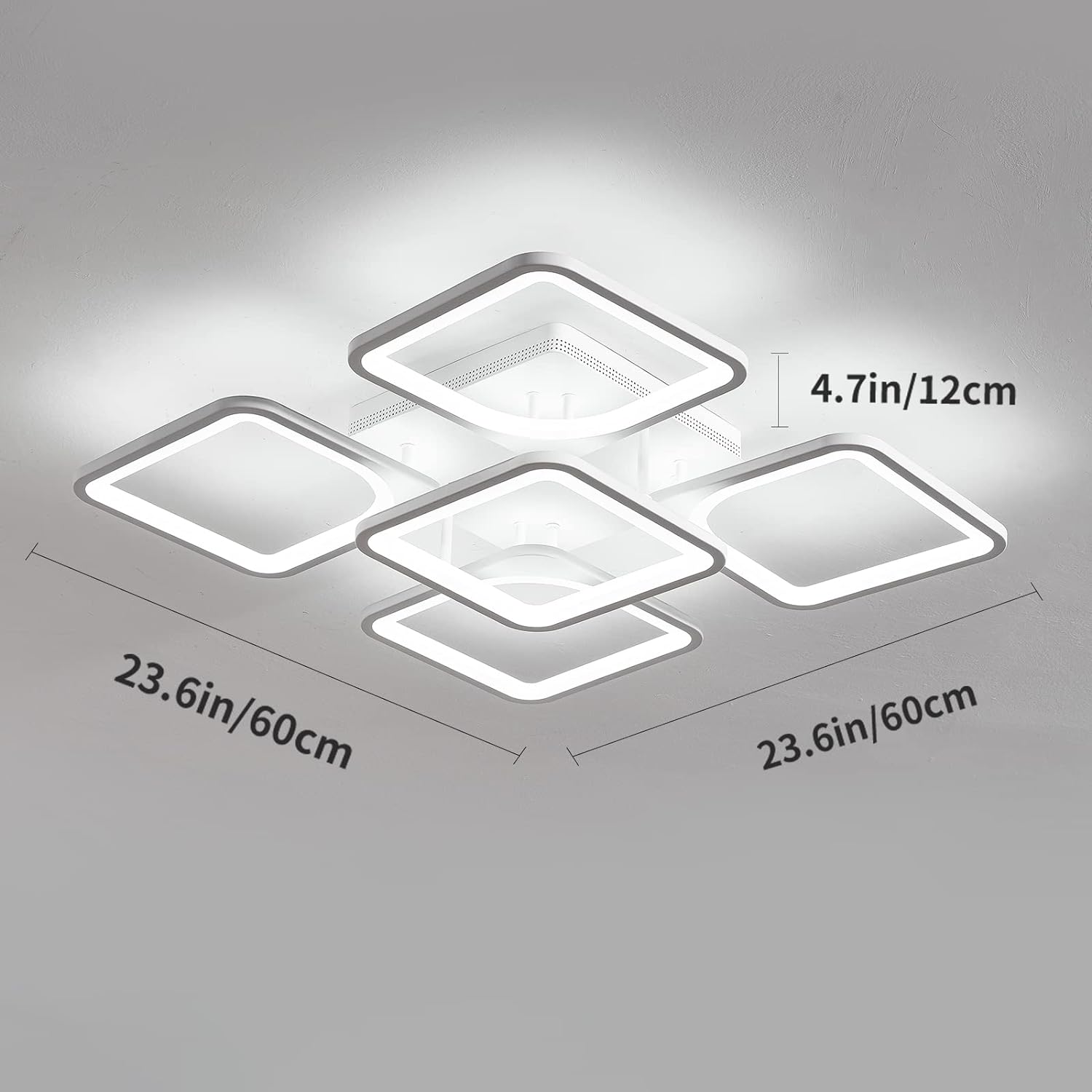 Modern LED Ceiling Light Remote Control (60 cm) V178-36471