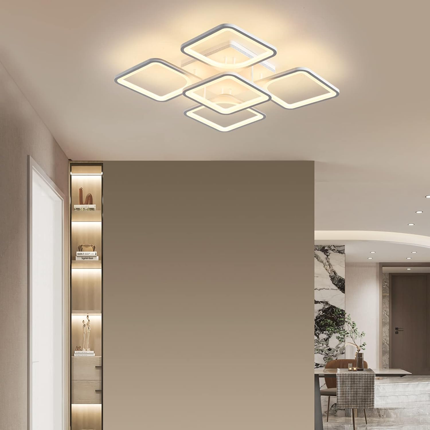 Modern LED Ceiling Light Remote Control (60 cm) V178-36471