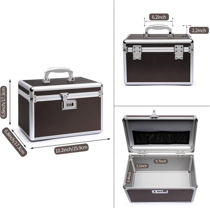 Portable Combination Medicine Box (Coffee/Small) V178-36671