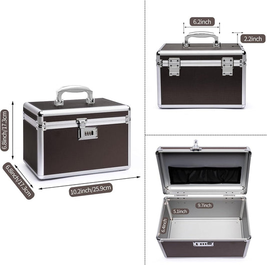 Portable Combination Medicine Box (Coffee/Small) V178-36671