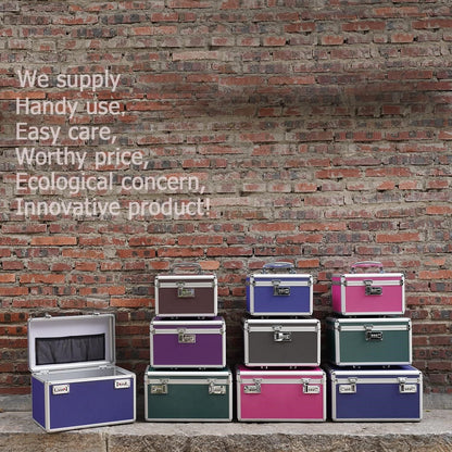 Locking Combination Medicine Box (Purple/Small) V178-36741