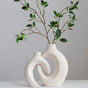 Ceramic Set of 2 Creative White Vases for Home Decor V178-38052